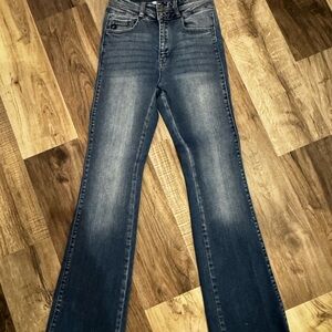 KanCan Dark Blue Flare Jeans